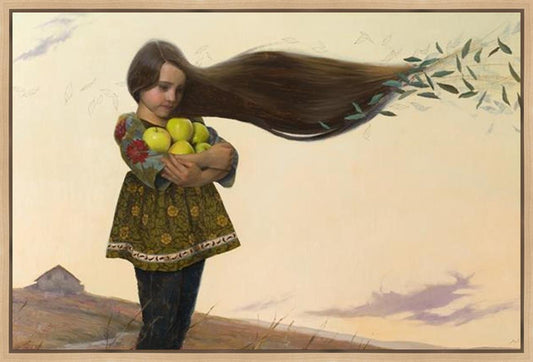 Gathering Apples the Way She Remembers It