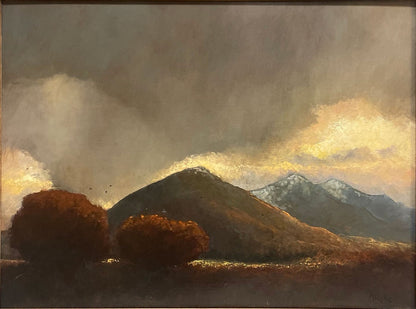 Storm Over Mount Nebo Original Artwork