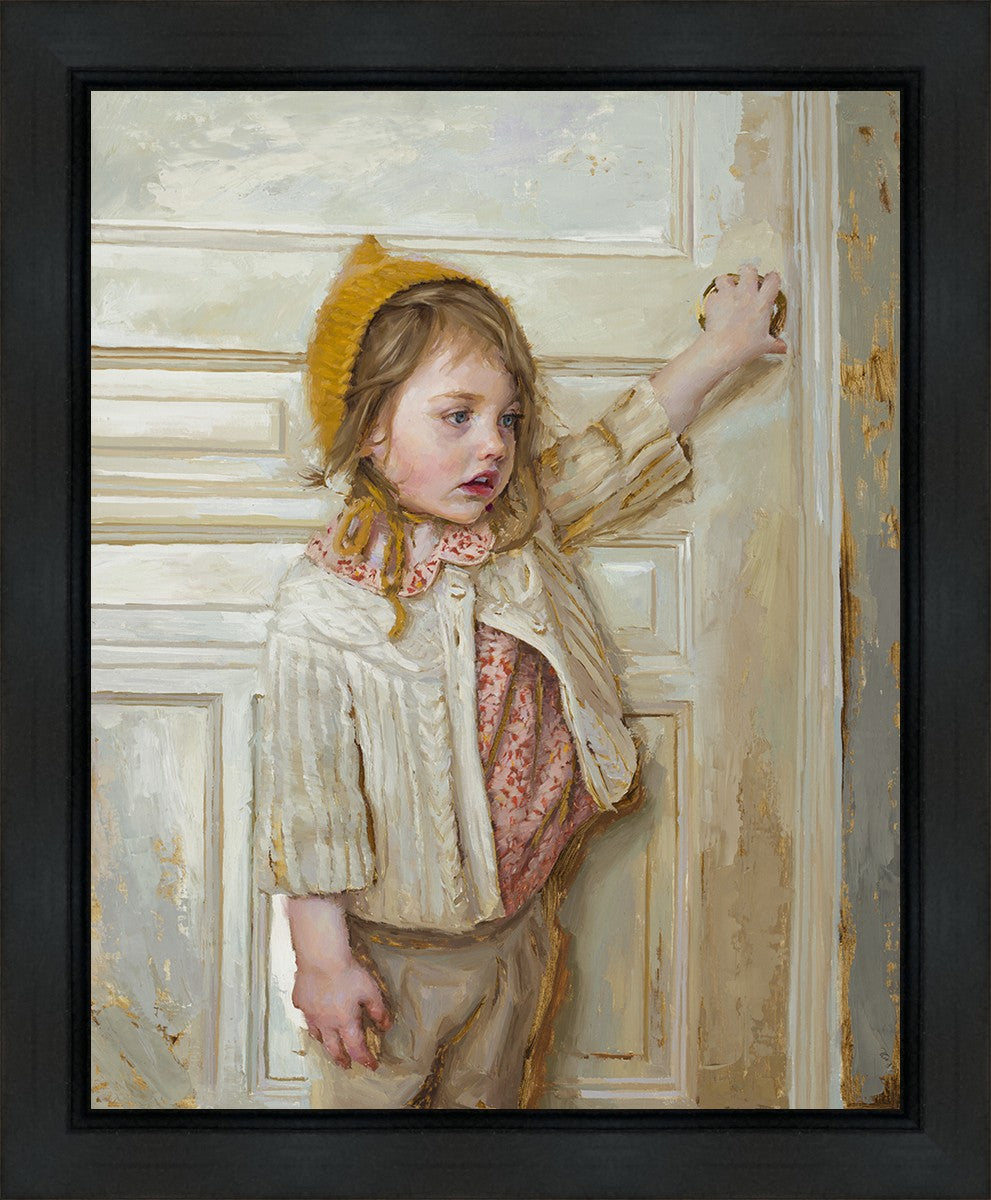 Girl in a White Doorway