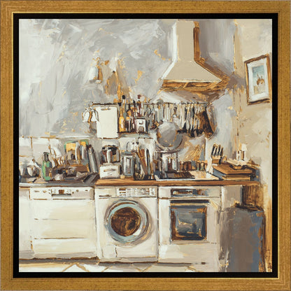 Parisian Kitchen Gallery Wrap