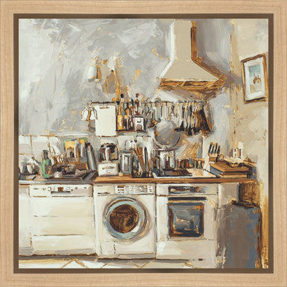 Parisian Kitchen Gallery Wrap