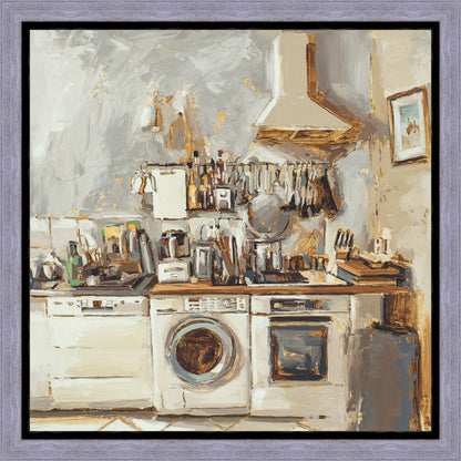 Parisian Kitchen Gallery Wrap