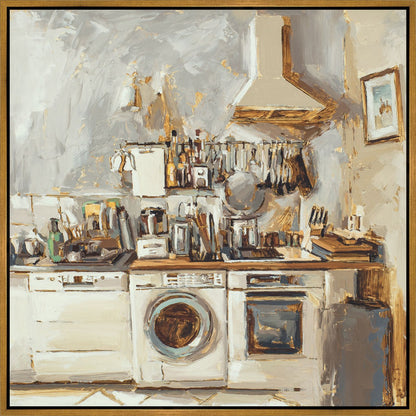 Parisian Kitchen Gallery Wrap
