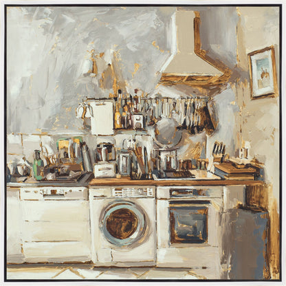 Parisian Kitchen Gallery Wrap