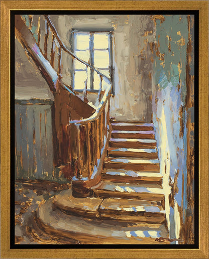 The Winding Ancient Stair Gallery Wrap