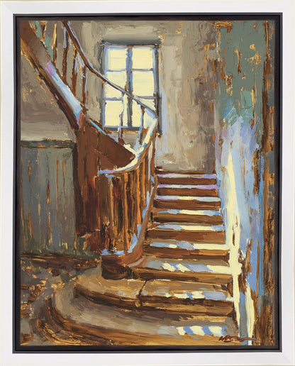 The Winding Ancient Stair Gallery Wrap
