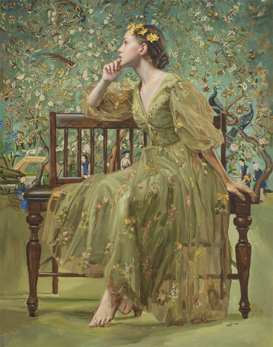 Now Spring has clad The Grove in Green Gallery Wrap