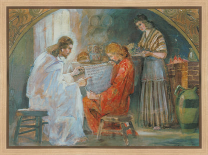 Christ With Mary And Martha Gallery Wrap
