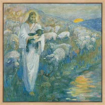 Rescue Of The Lost Lamb Gallery Wrap