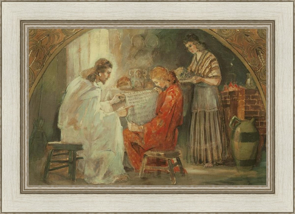 Christ With Mary And Martha