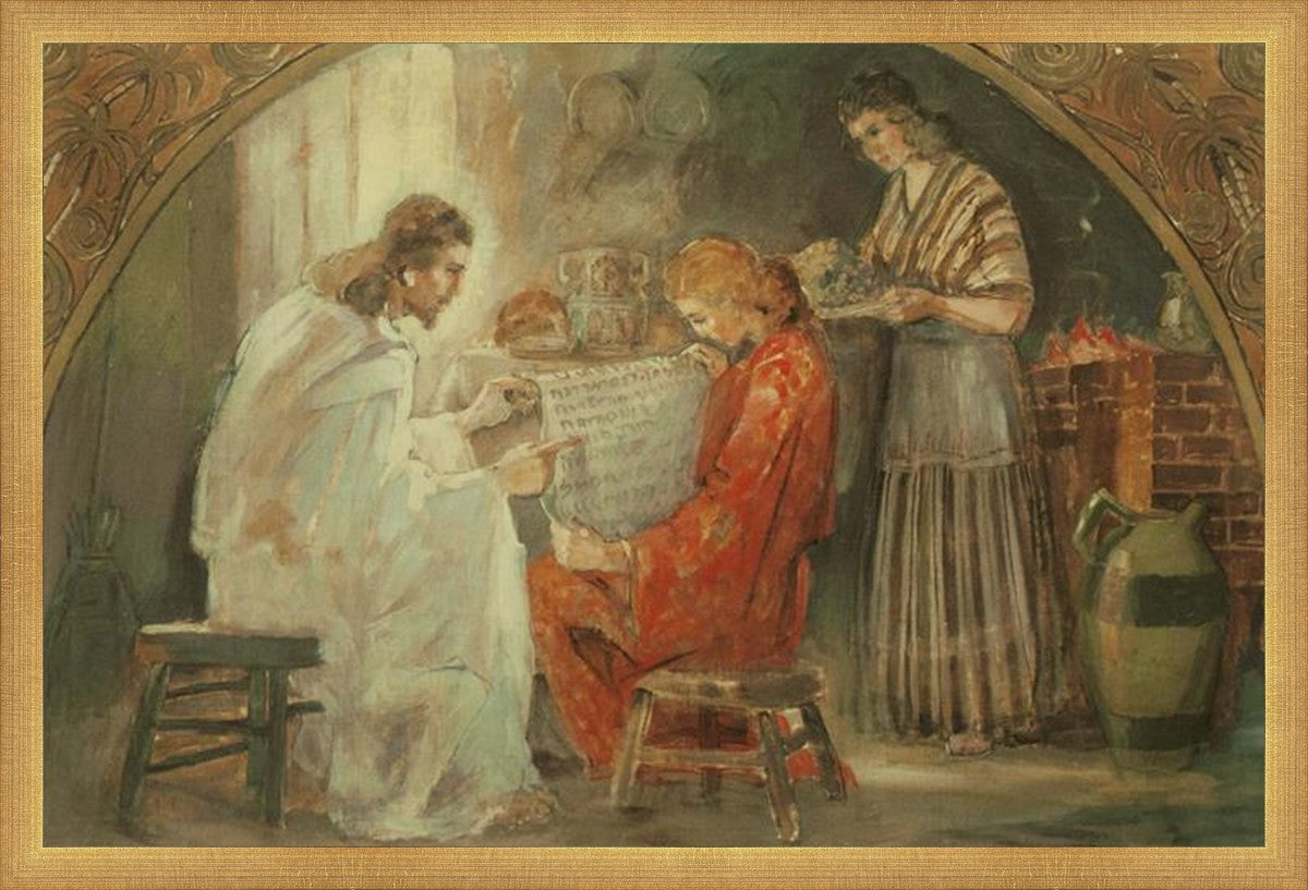 Christ With Mary And Martha