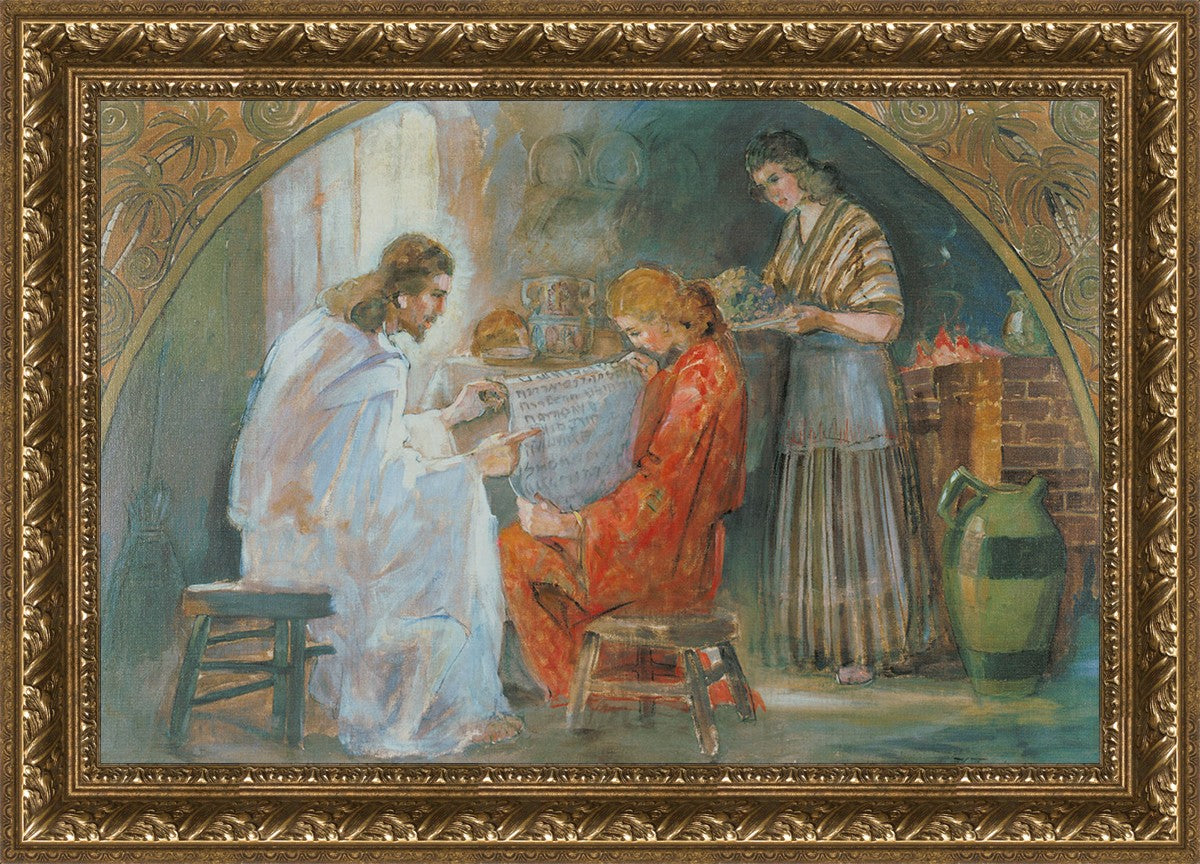 Christ With Mary And Martha