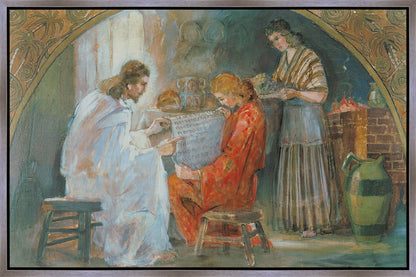 Christ With Mary And Martha Gallery Wrap