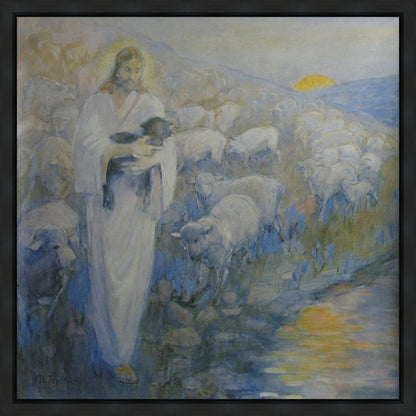 Rescue Of The Lost Lamb Gallery Wrap