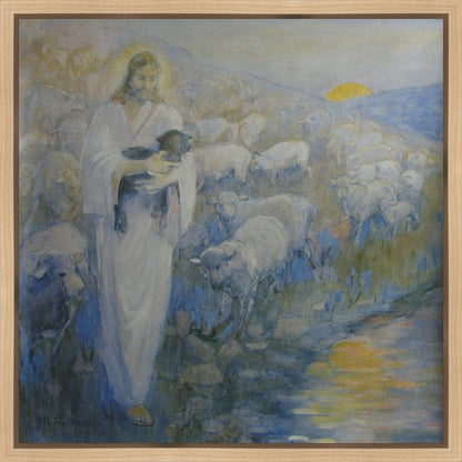 Rescue Of The Lost Lamb Gallery Wrap