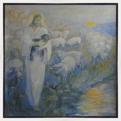 Rescue Of The Lost Lamb Gallery Wrap
