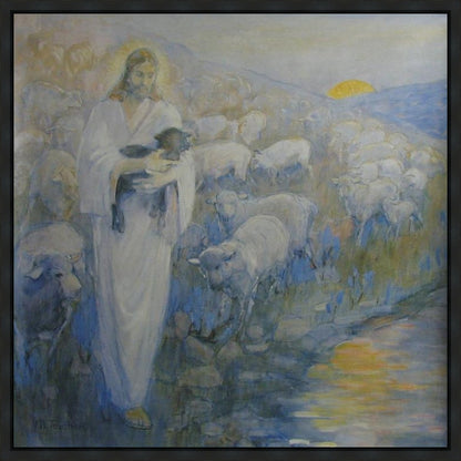 Rescue Of The Lost Lamb Gallery Wrap