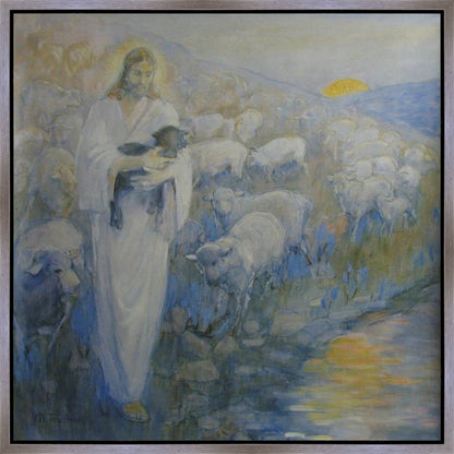Rescue Of The Lost Lamb Gallery Wrap