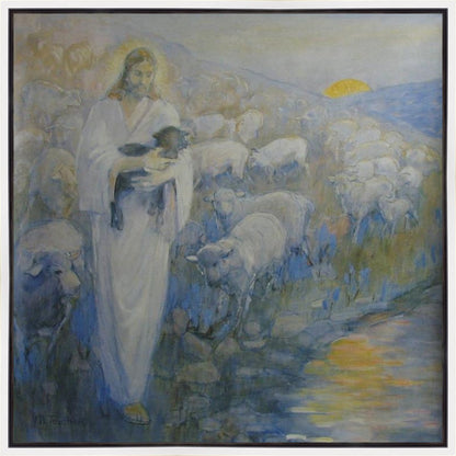 Rescue Of The Lost Lamb Gallery Wrap