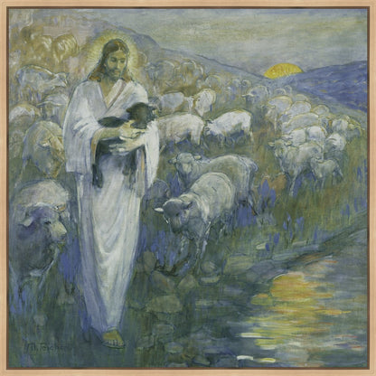 Rescue Of The Lost Lamb Gallery Wrap