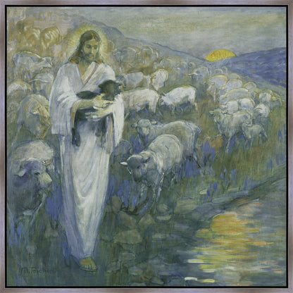 Rescue Of The Lost Lamb Gallery Wrap