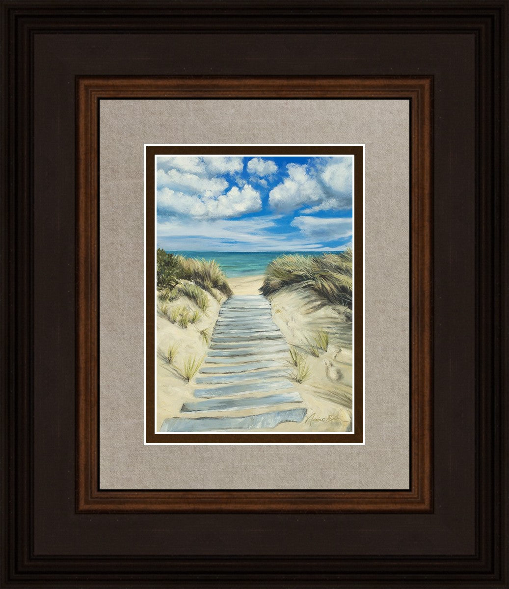 Enjoy the Beauty on your Broken Path Seashore