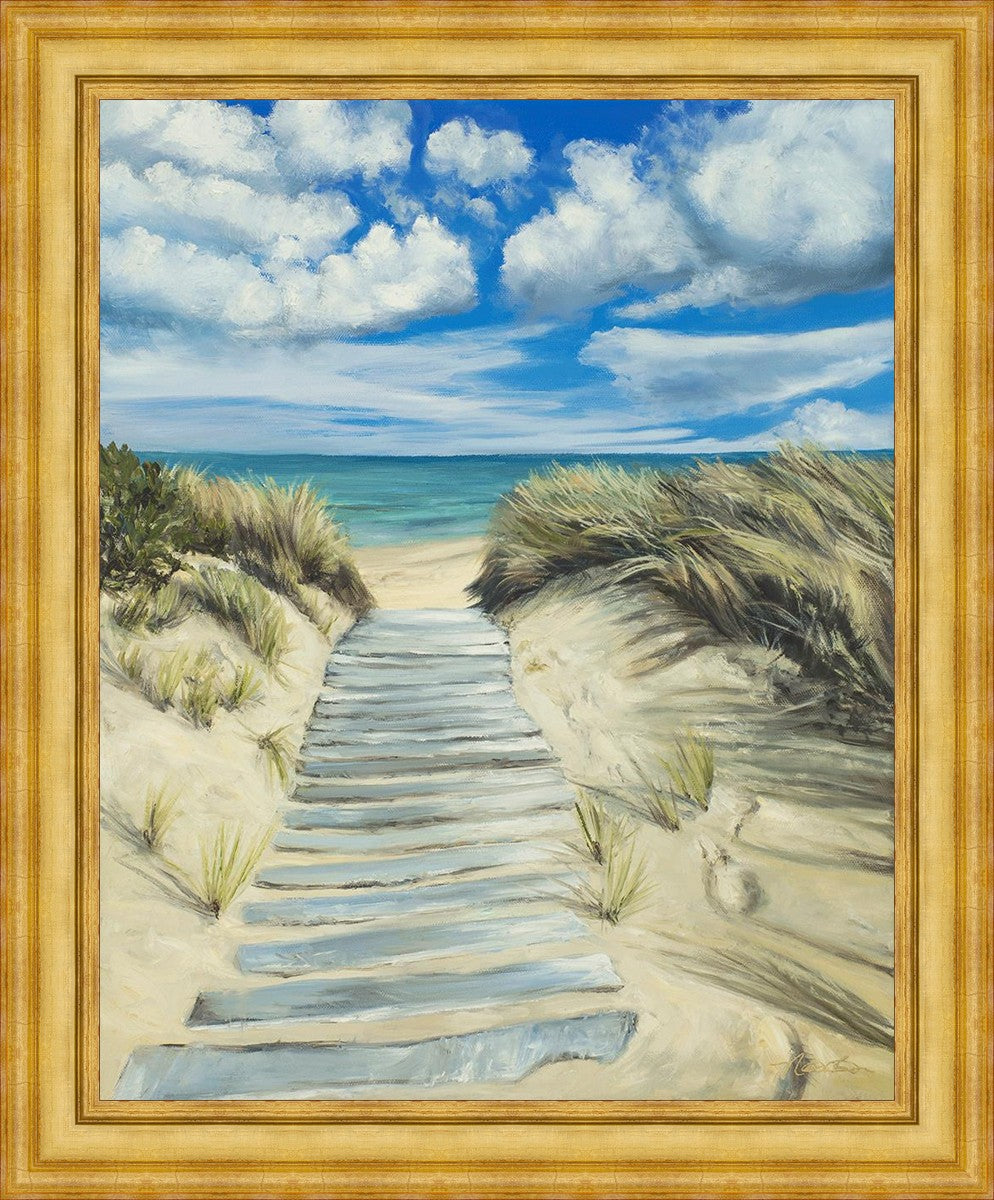 Enjoy the Beauty on your Broken Path Seashore