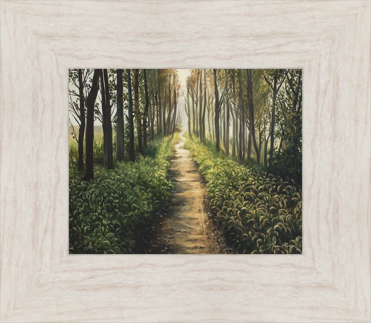 Enjoy The Beauty On Your Broken Path, Forest Walkway