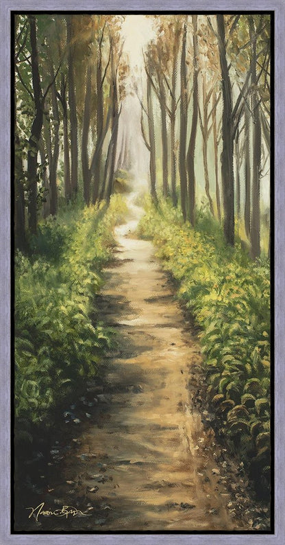 Enjoy The Beauty On Your Broken Path, Forest Walkway Gallery Wrap