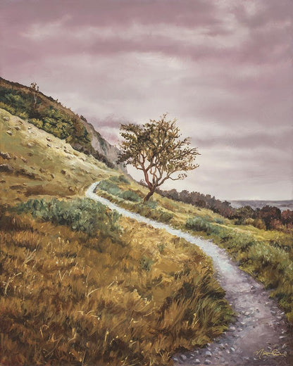 Enjoy the Beauty on your Broken Path Mountain Top Gallery Wrap