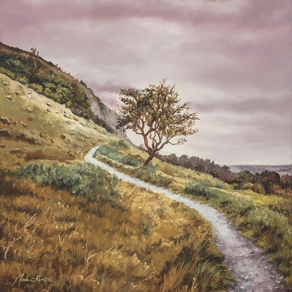 Enjoy the Beauty on your Broken Path Mountain Top Gallery Wrap