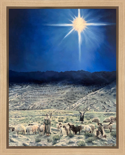 The Shepherds Rejoiced Gallery Wrap