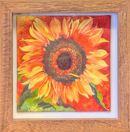 Grand Sunflower Original Artwork