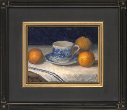 Oranges at Dusk Original Artwork