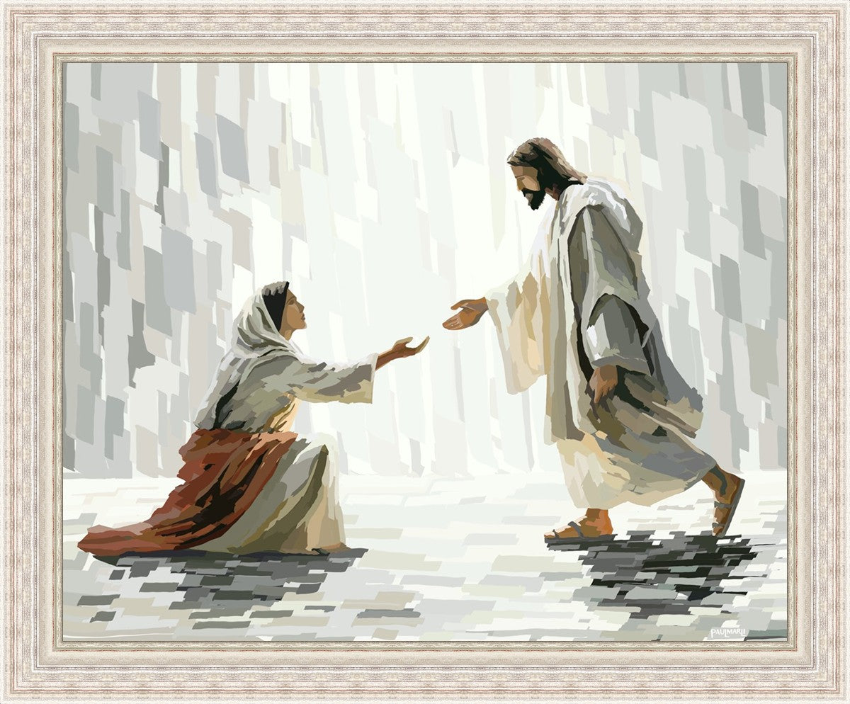 The Prayer of His Daughters Large Wall Art
