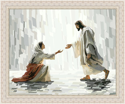 The Prayer of His Daughters Large Wall Art