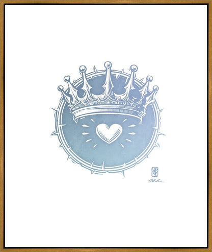 2 Crowns AZURE Gallery Wrap