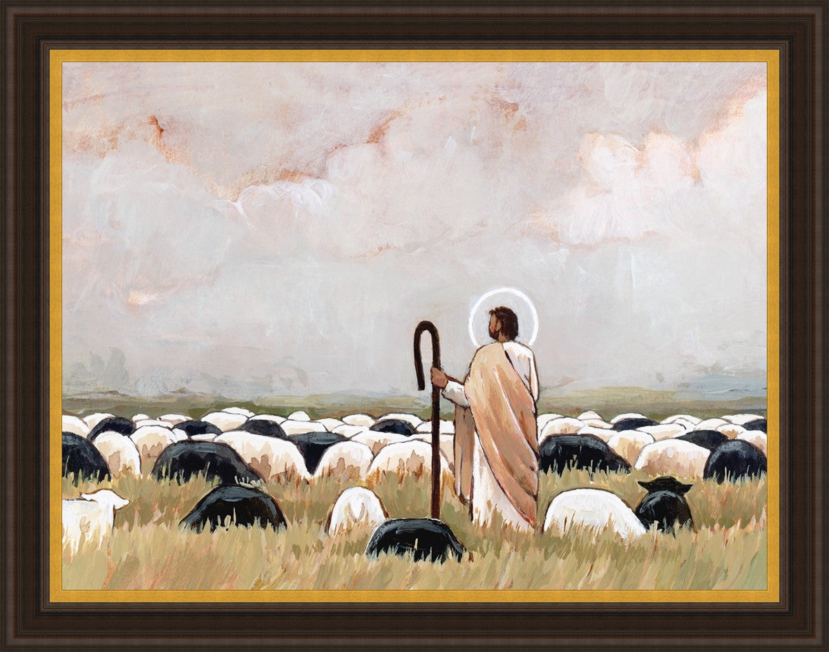 Our Steadfast Shepherd Large Wall Art