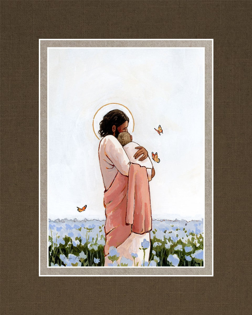 Among the Forget Me Nots