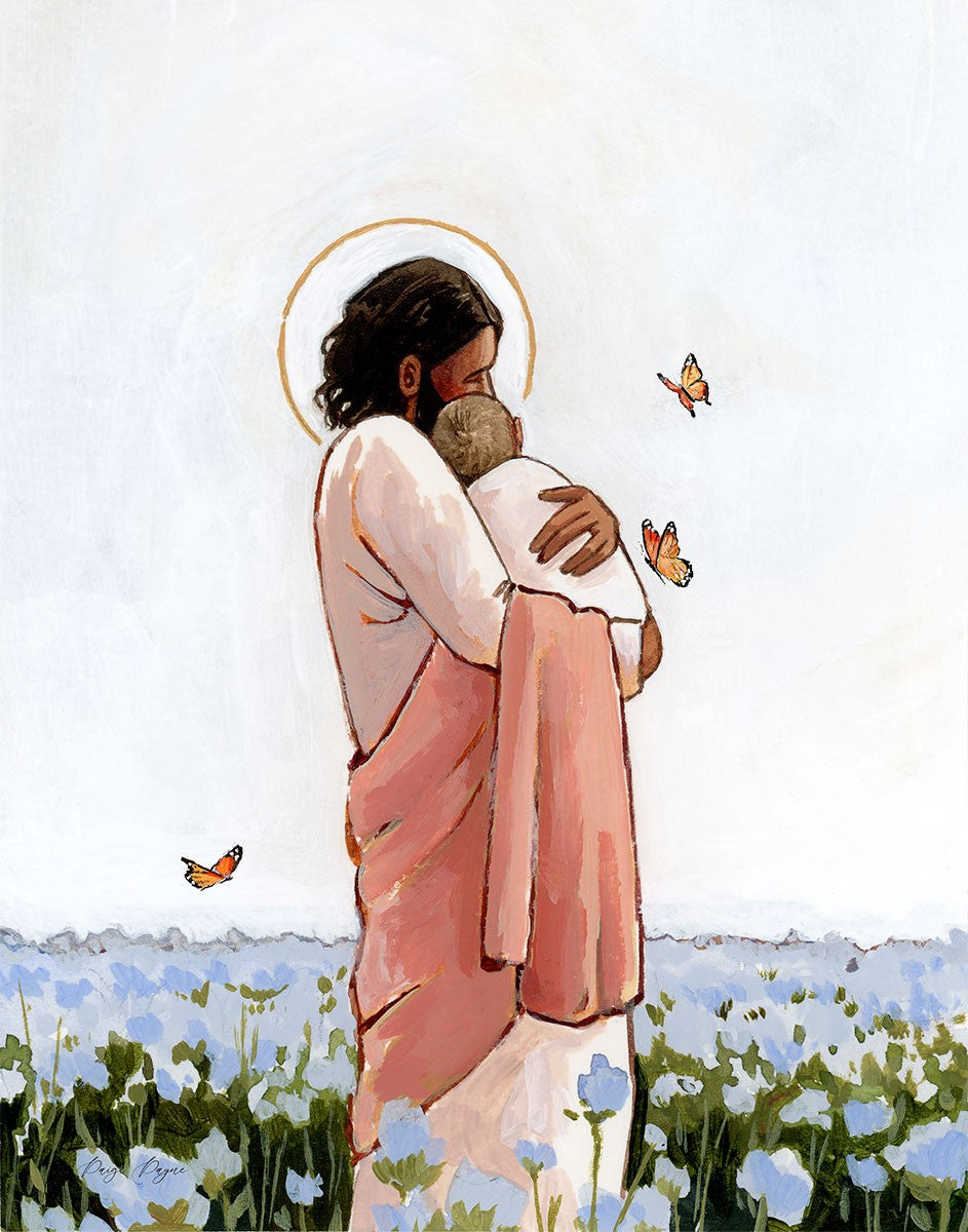 Among the Forget Me Nots