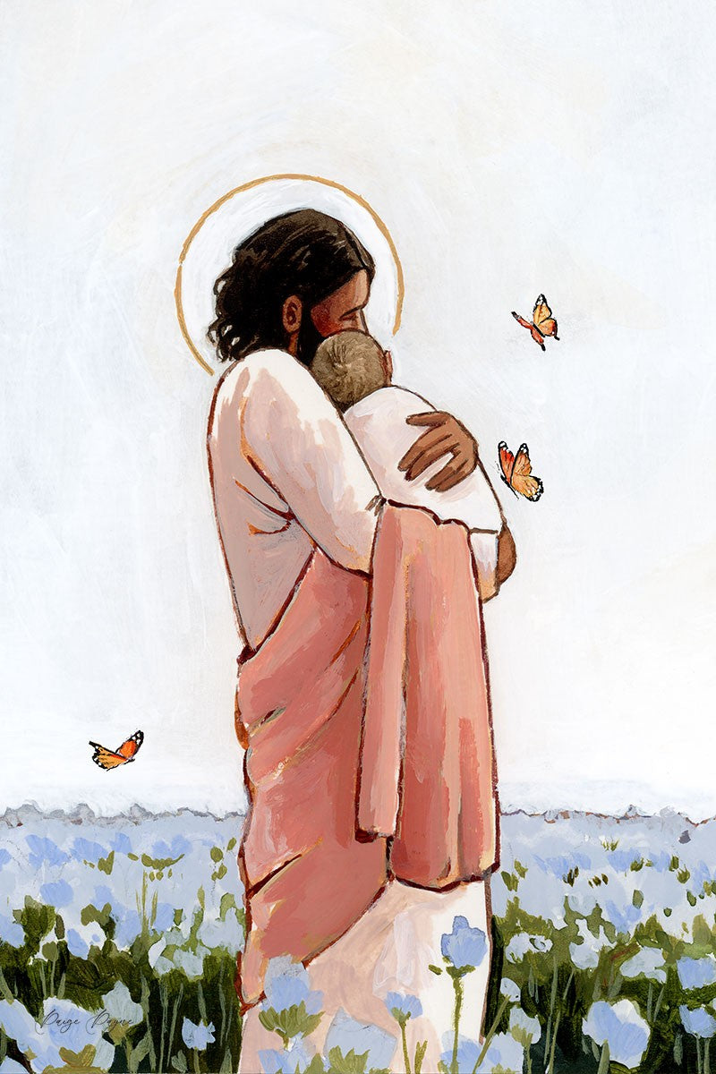 Among the Forget Me Nots