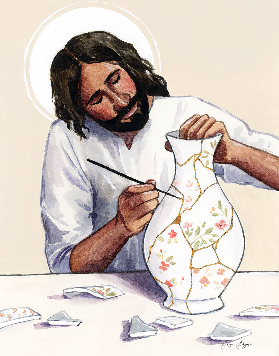 He Heals What is Broken - Open Edition Print / 11 X 14 /