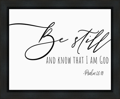 Be Still Gallery Wrap
