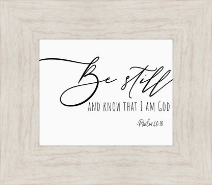 Be Still