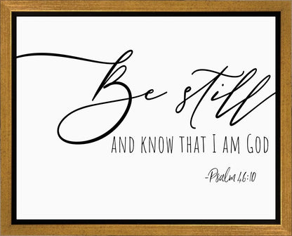 Be Still Gallery Wrap