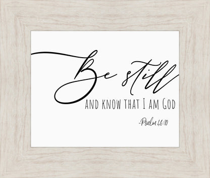 Be Still