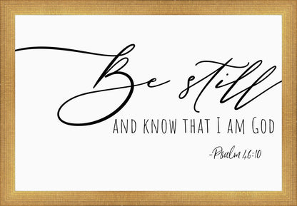 Be Still
