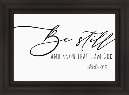 Be Still