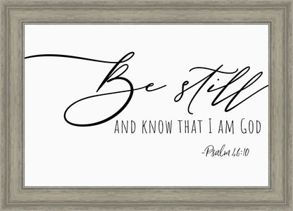 Be Still