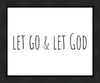 Let Go and Let God Gallery Wrap